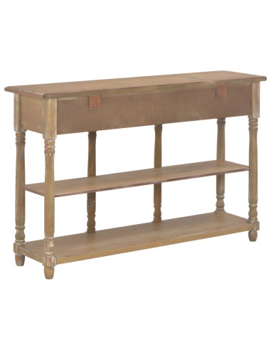 Tavolino Consolle 110x30x76 cm in Legno Multistrato