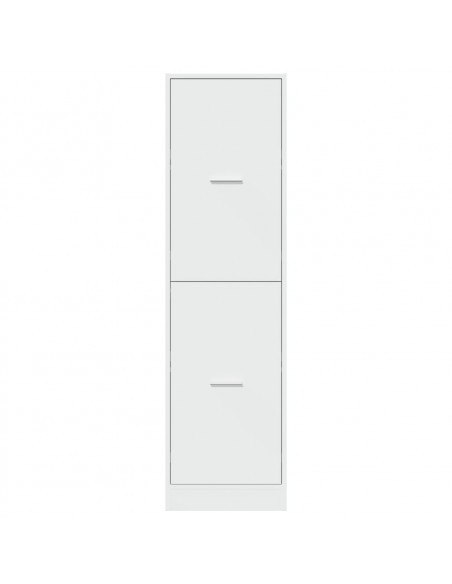 Armadietto da Farmacia Bianco 40x41x144,5 cm in Truciolato