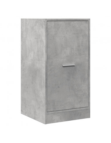 Armadietto da Farmacia Grigio Cemento 40x41x77,5 cm Truciolato