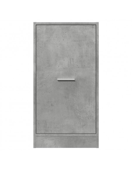 Armadietto da Farmacia Grigio Cemento 40x41x77,5 cm Truciolato