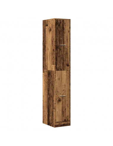 Armadietto da Farmacia Legno Vecchio 30x41x174,5 cm Truciolato