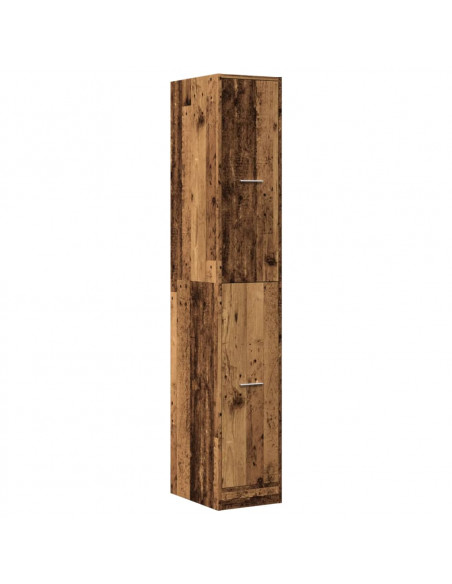 Armadietto da Farmacia Legno Vecchio 30x41x174,5 cm Truciolato