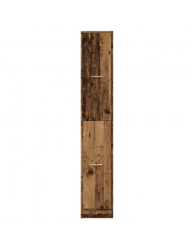 Armadietto da Farmacia Legno Vecchio 30x41x174,5 cm Truciolato