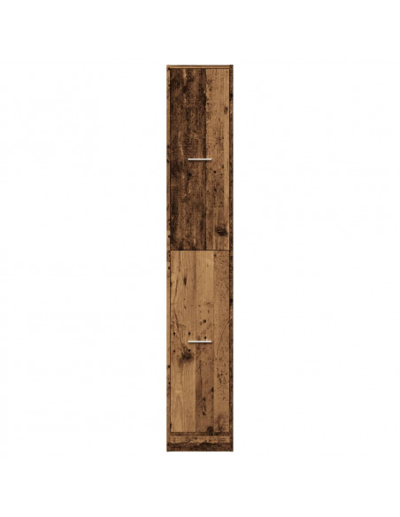 Armadietto da Farmacia Legno Vecchio 30x41x174,5 cm Truciolato