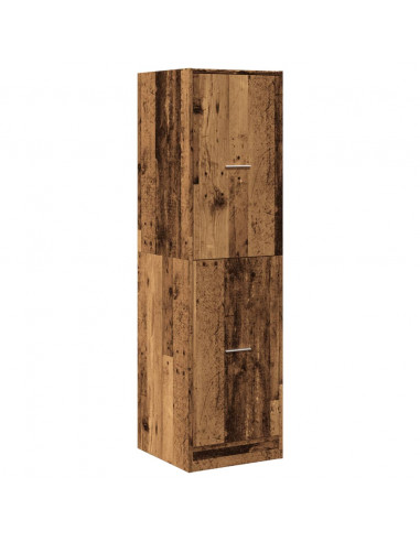Armadietto da Farmacia Legno Vecchio 40x41x144,5 cm Truciolato