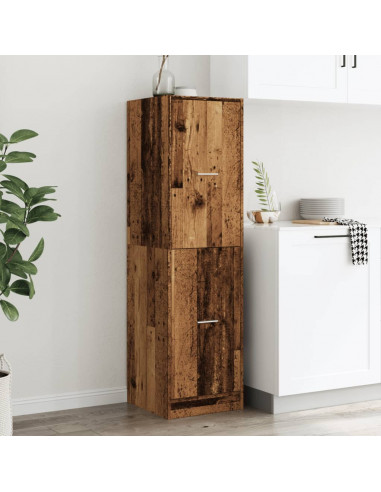 Armadietto da Farmacia Legno Vecchio 40x41x144,5 cm Truciolato