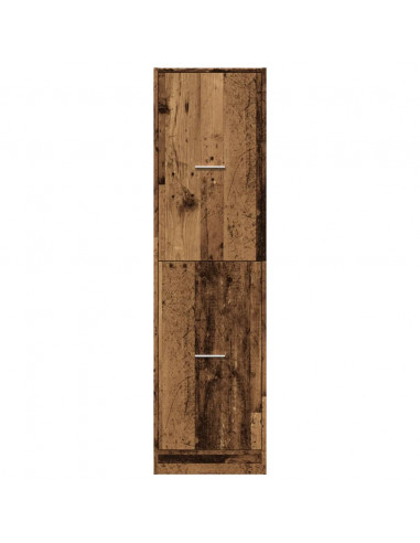 Armadietto da Farmacia Legno Vecchio 40x41x144,5 cm Truciolato