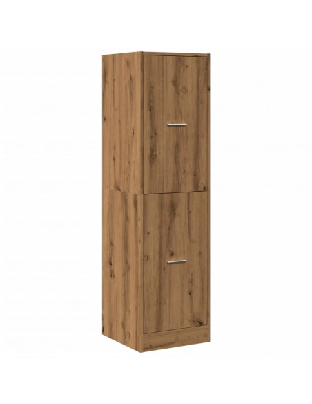 Armadietto da Farmacia Rovere 40x41x144,5 cm in Truciolato