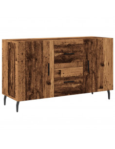 Credenza Legno Antico 100x36x60 cm in Legno Multistrato 2
