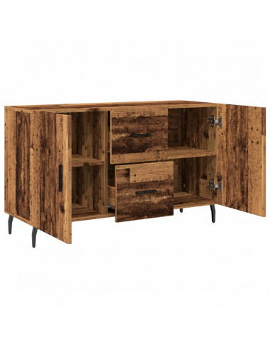 Credenza Legno Antico 100x36x60 cm in Legno Multistrato