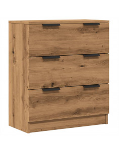 Credenza Rovere Artigianale 60x30x70 cm in Legno Multistrato 2