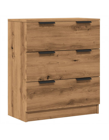 Credenza Rovere Artigianale 60x30x70 cm in Legno Multistrato