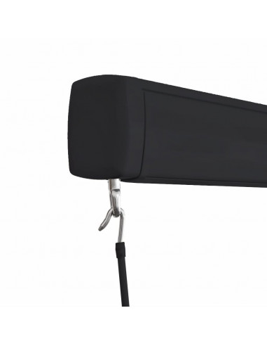 Tenda a Cassonetto Manuale 350x250 cm Blu e Bianca