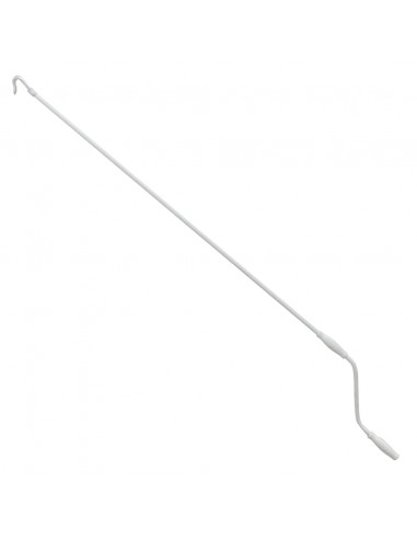 Tenda a Cassonetto Manuale 350x250 cm Blu e Bianca