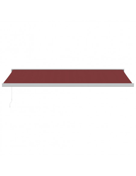 Tenda da Sole Retrattile Manuale Bordò 500x300 cm