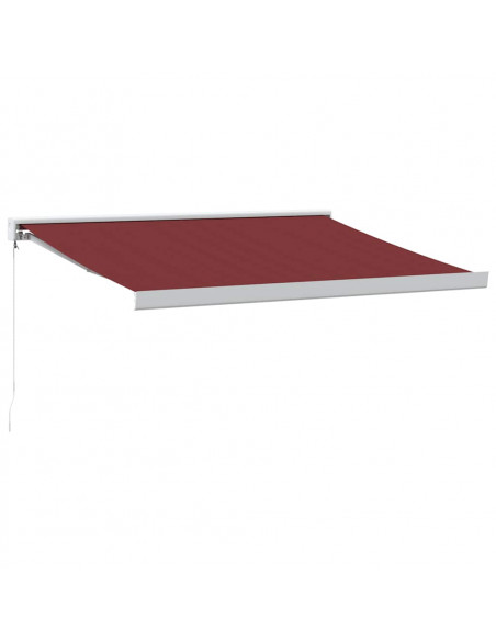 Tenda da Sole Retrattile Manuale Bordò 350x250 cm