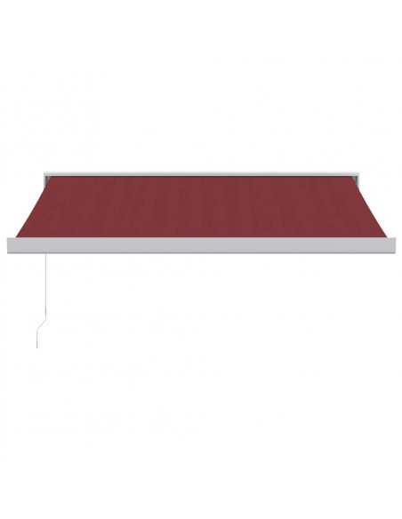 Tenda da Sole Retrattile Manuale Bordò 350x250 cm
