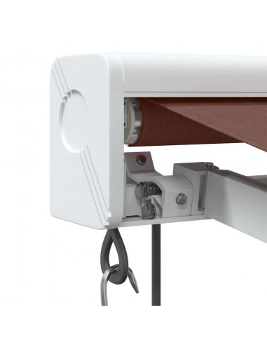 Tenda da Sole Retrattile Automatica Marrone 300x250 cm