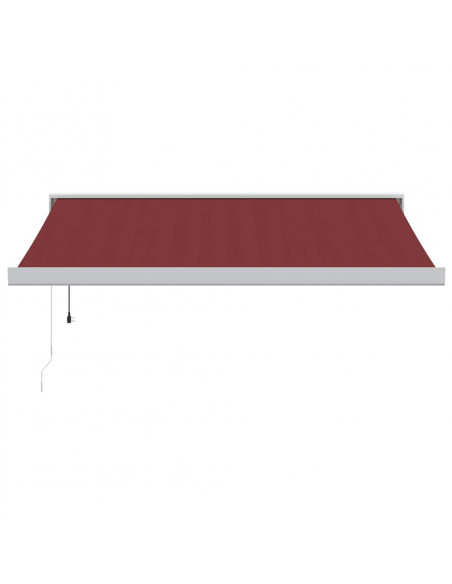 Tenda da Sole Retrattile Automatica Bordò 350x250 cm