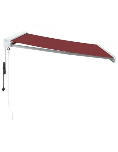 Tenda da Sole Retrattile Automatica Bordò 350x250 cm