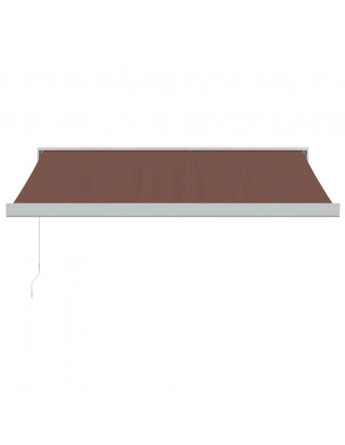 Tenda Sole Retrattile Manuale 300x250 cm Marrone