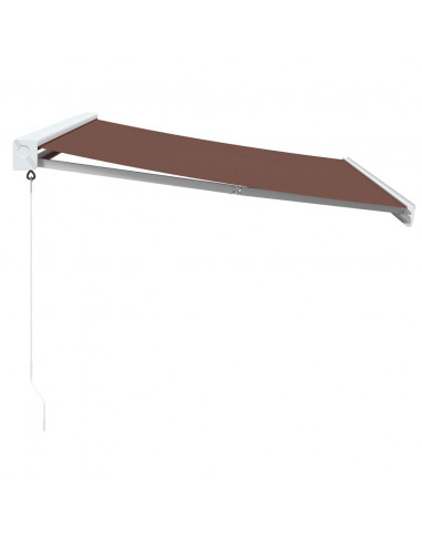 Tenda Sole Retrattile Manuale 300x250 cm Marrone