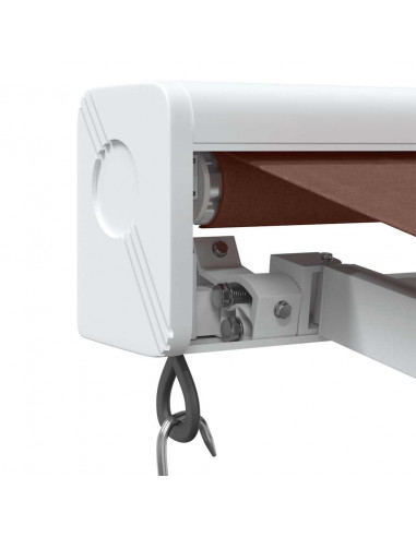 Tenda Sole Retrattile Manuale 300x250 cm Marrone