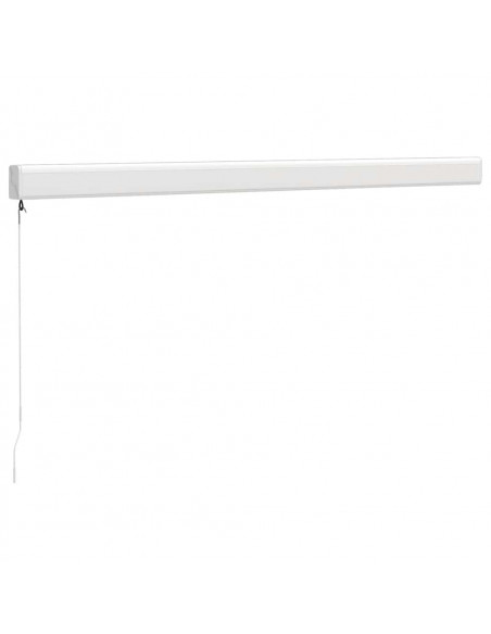Tenda Retrattile Arancione Marrone 3,5x2,5m Tessuto e Alluminio