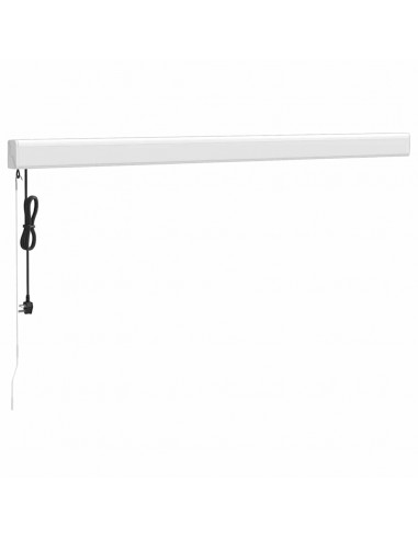 Tenda Retrattile Arancione Marrone 3,5x2,5m Tessuto e Alluminio