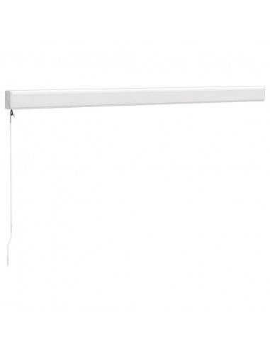 Tenda Retrattile Arancione e Marrone 3x2,5m Tessuto e Alluminio