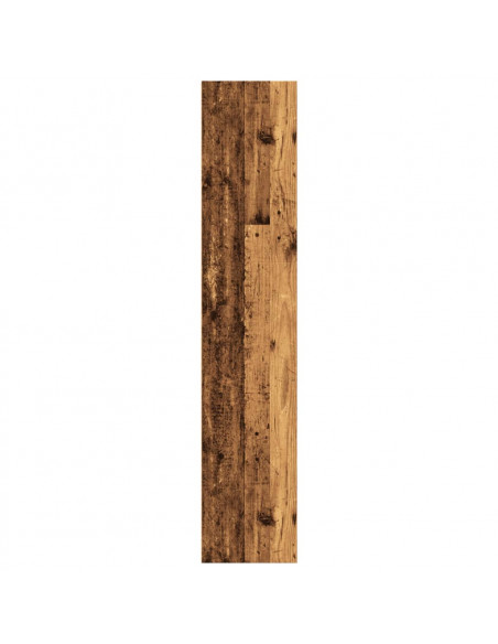Libreria Legno Antico 60x30x152 cm in Legno Multistrato
