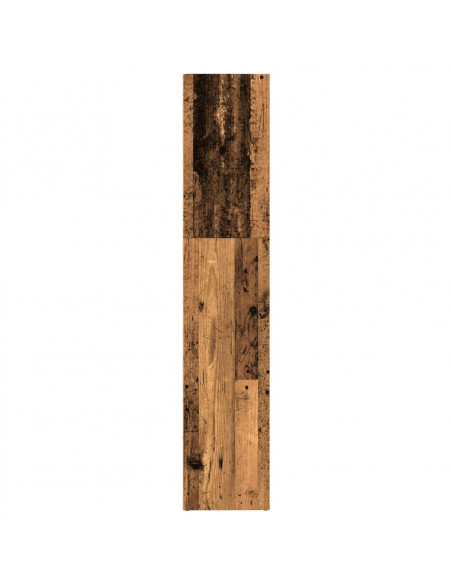Libreria Legno Antico 80x30x152 cm in Legno Multistrato