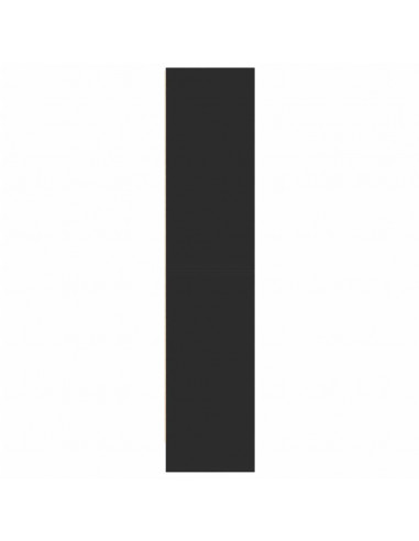 Libreria Nera 60x24x109 cm in Truciolato