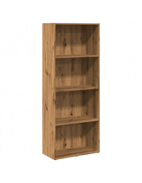 Libreria Rovere Artigianale 60x30x152 cm in Legno Multistrato