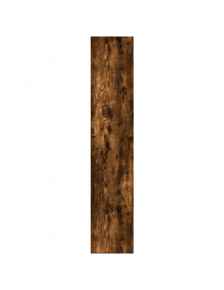 Libreria Rovere Fumo 60x30x152 cm in Legno Multistrato