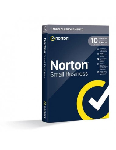 NORTON SMALL BUSINESS 250GB IT 1 USER 10 DEVICE 12 Mesi BOX 21454860