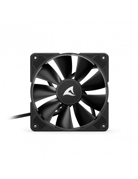 SHARKOON VENTOLA SILENT STORM BW120 PWM, 120X120X25,