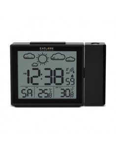 Sveglia Explore Scientific RPW3009BLK Multifunzione Meteo Radiocontrol