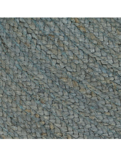 Tappeto Lavorato a Mano in Juta Rotondo 180 cm Verde Oliva