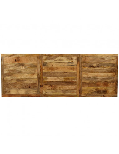 Tavolo da Pranzo in Legno Massello di Mango 240 cm