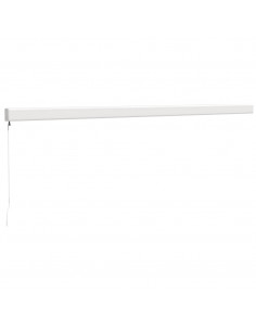 Tenda da Sole Retrattile Antracite 5x3 m in Tessuto e Alluminio