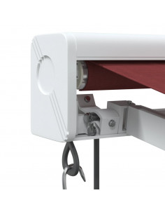 Tenda da Sole Retrattile Automatica Bordò 500x300 cm