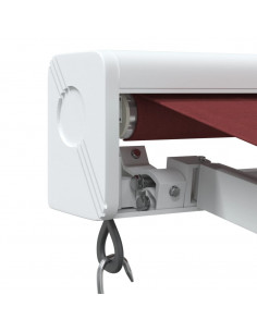 Tenda da Sole Retrattile Manuale Bordò 450x300 cm