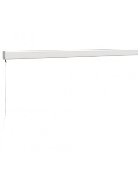 Tenda Retrattile Arancione Marrone 4,5x3 m Tessuto e Alluminio