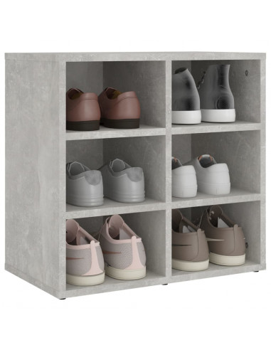 Scarpiere 2 pz Grigie Cemento 52,5x30x50 cm