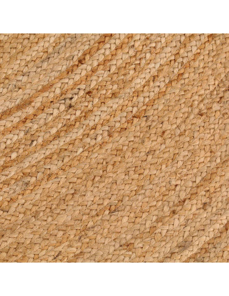 Tappeto in Juta Intrecciata 210 cm Rotondo