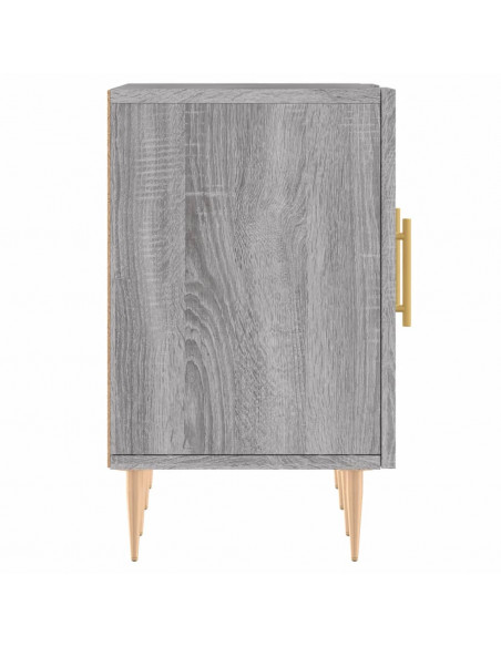 Mobile Porta TV Grigio Sonoma 150x30x50 cm in Legno Multistrato