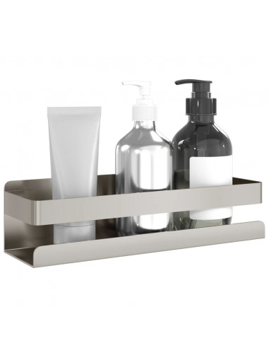 Mensola per Doccia 23x6,5x6 cm in Acciaio Inox 304 Spazzolato