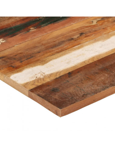 Piano Tavolo Quadrato 70x70 cm 25-27 mm in Legno di Recupero