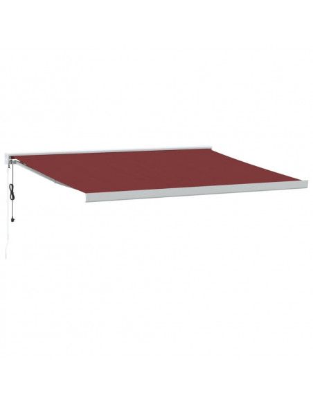 Tenda da Sole Retrattile Automatica Bordò 450x300 cm